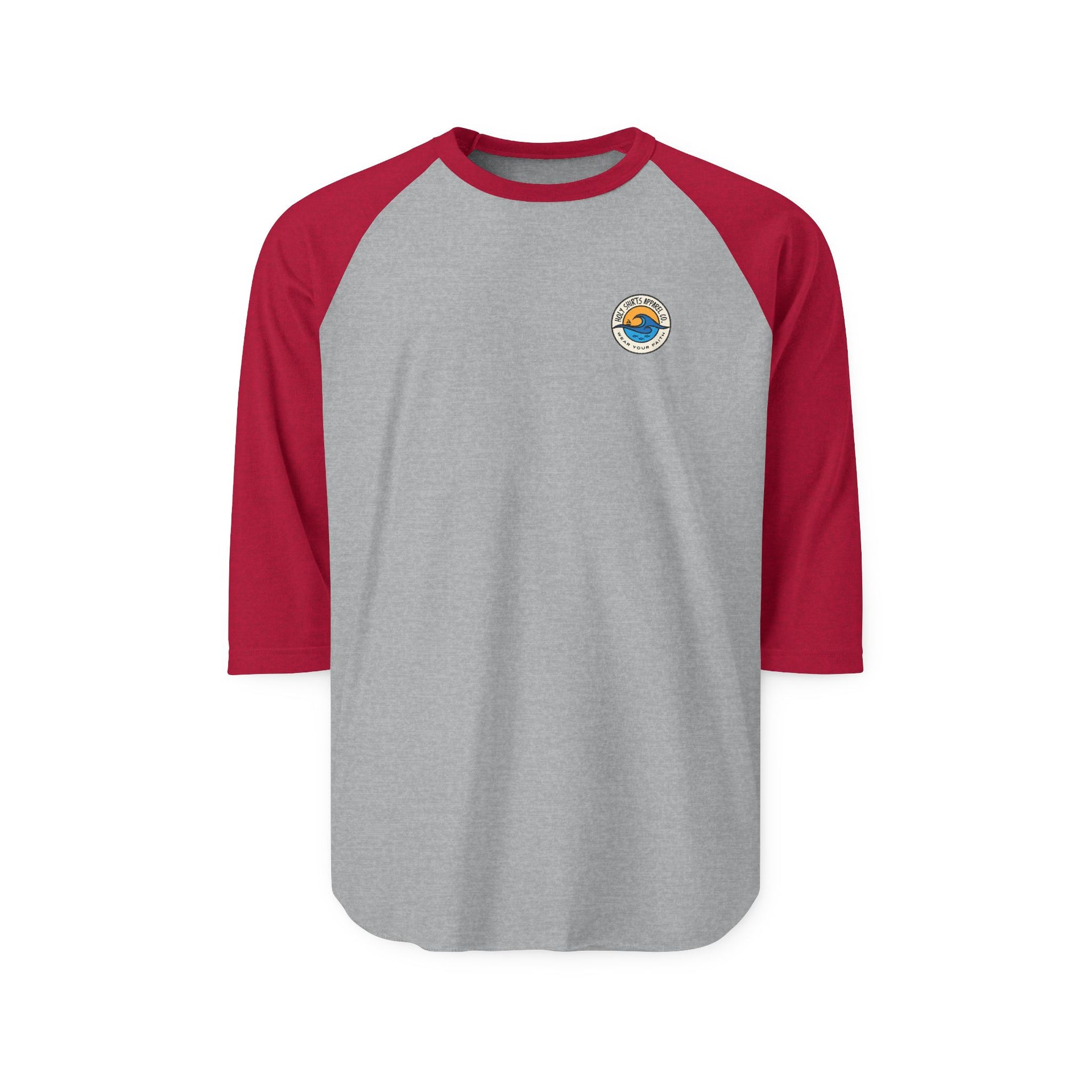 Unisex Three-Quarter Sleeve Raglan Shirt